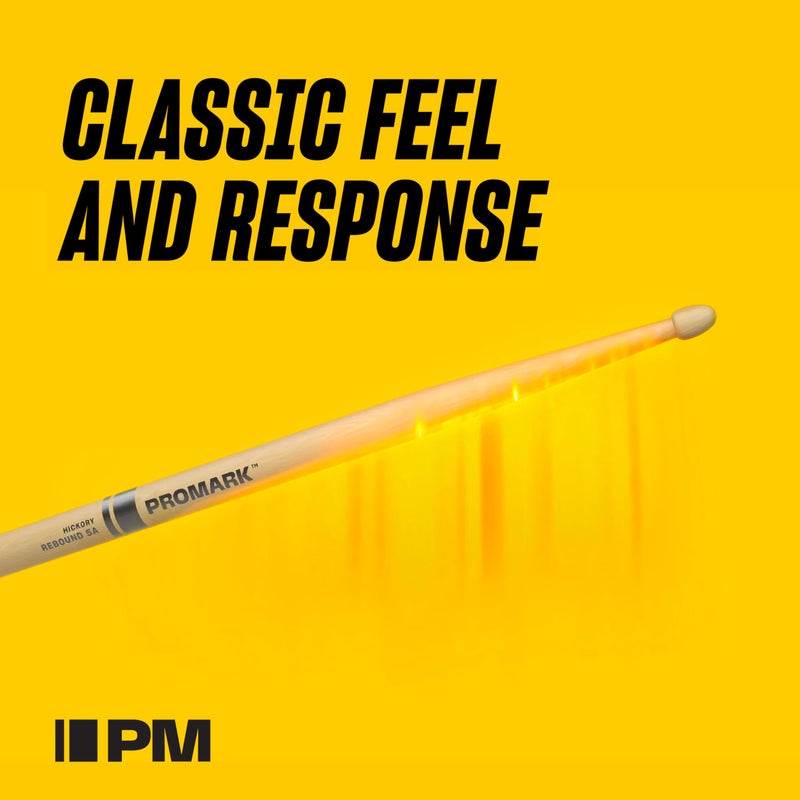 ProMark Will Kennedy Hickory Drumsticks, Wood Tip, One Pair - Image 3